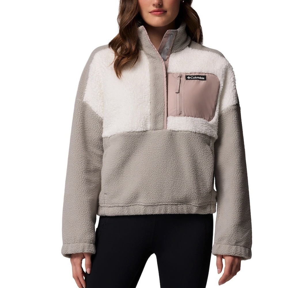 Columbia Women's XS Activewear Fleece Pullover Sweatshirt e1195